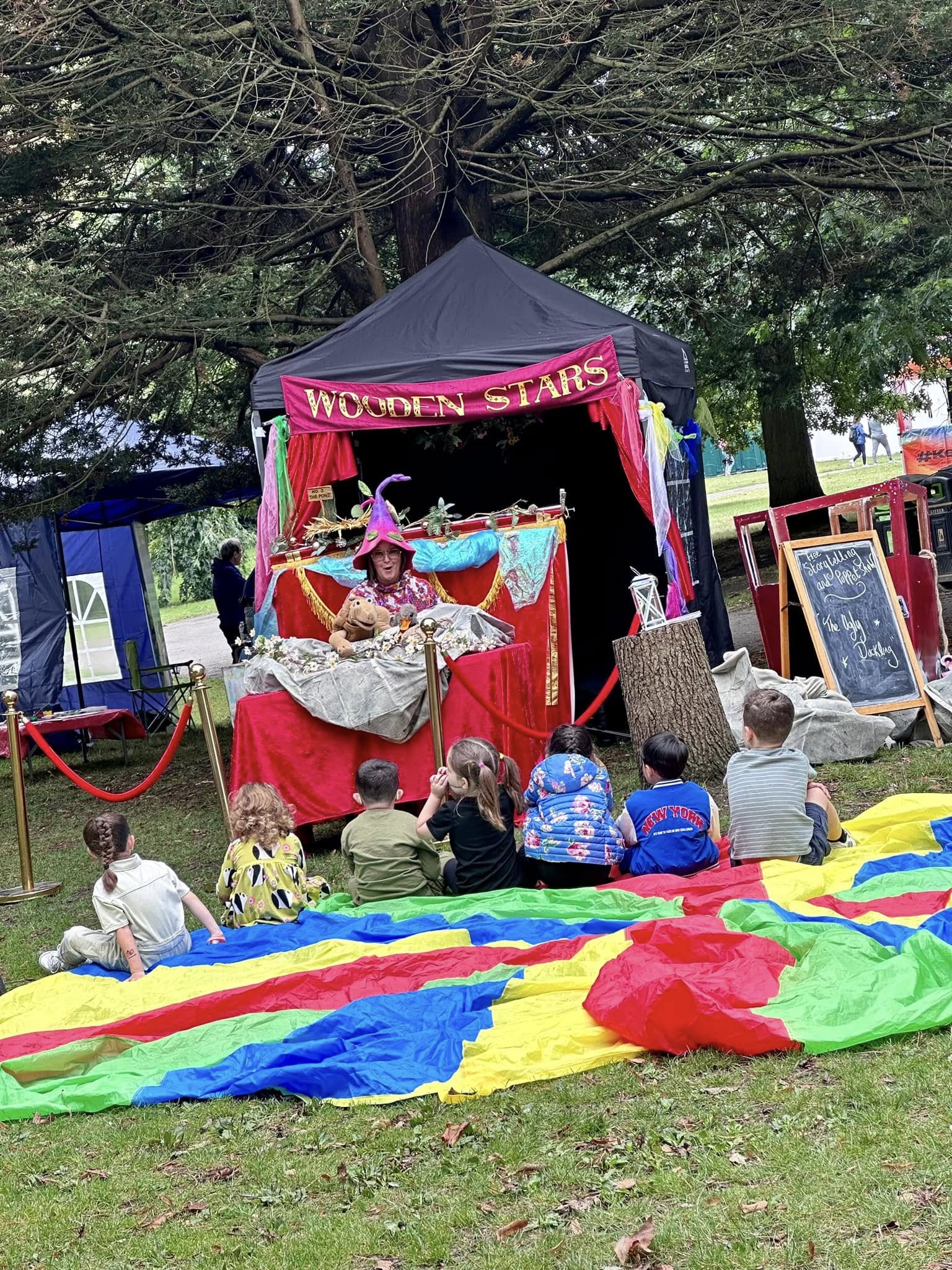 Childrens Entertainment at a previous SALT Festival